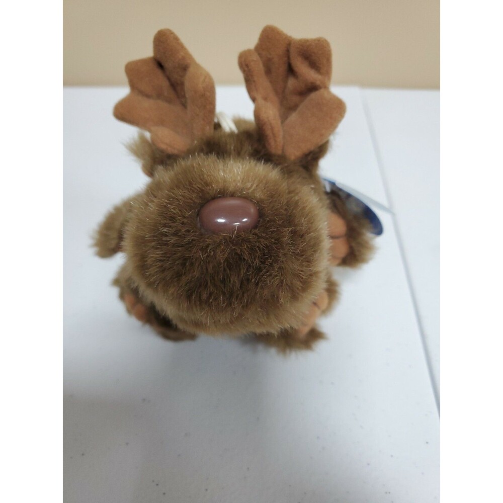 Purrfection MJC Molly Moose Plush Cushy Critter 1997 Bean Bag Stuffed Toy W/ Tag